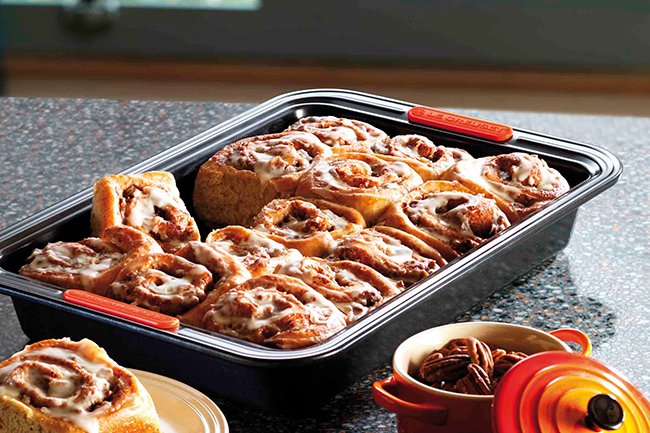 Iced Pecan & Maple Syrup Rolls